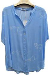 Рубашки женские БАТАЛ оптом 41382906 7831-49