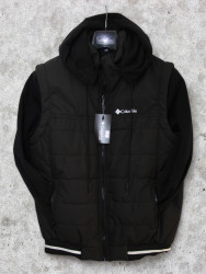 Куртки трансформеры мужские (черный) оптом 89765014 01-53