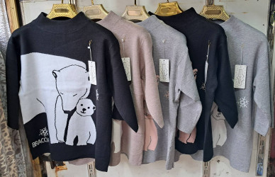 Свитера женские ПОЛУБАТАЛ оптом 80614735 8882-4