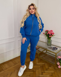 Костюмы женские (2-ка) БАТАЛ оптом 95240716 0137-336