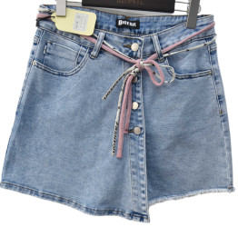 Шорты джинсовые женские DICESIL БАТАЛ оптом 61253947 6019-285