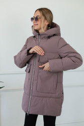 Куртки зимние женские БАТАЛ оптом Китай 14927560 166-39