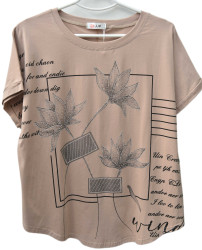 Футболки женские ПОЛУБАТАЛ оптом 56491230 6613-34