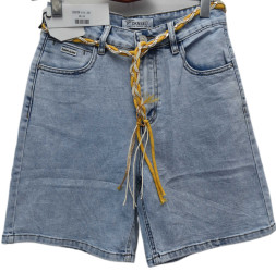 Шорты джинсовые женские DKNSEL ПОЛУБАТАЛ оптом 71862345 5870-181