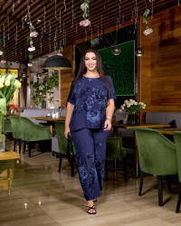 Костюмы женские ПОЛУБАТАЛ оптом Италия 96507812 2030-88