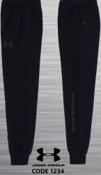 Спортивные штаны юниор TR (черный) оптом 82176490 TR1234-31