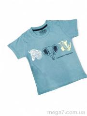 Футболка, Kids-modnik оптом 180065 бірюзовий