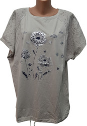 Футболки жіночі БАТАЛ оптом 