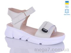 Босоножки, Sali оптом 701-25 беж-білий к.