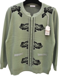 Свитера женские БАТАЛ оптом 86254193 9517-89