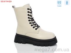 Ботинки, QQ shoes оптом 5230 beige