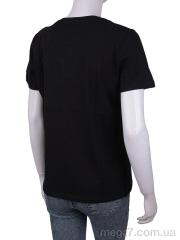 Футболка, Мир оптом 3489-01105-1 black