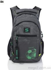 Рюкзак, Superbag оптом 9812 grey (30-250)