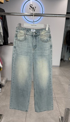 Джинсы женские оптом 91706825 6103-54