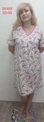Ночные рубашки женские БАТАЛ оптом XUE LI XIANG 58367194 2648-13