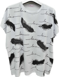 Футболки женские БАТАЛ оптом 32697804 9908-245