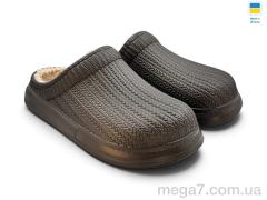 Галоши, Rai shoes оптом 7003 шоколад
