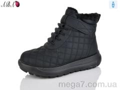 Ботинки, Aba оптом 60977 black