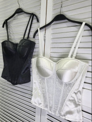 Корсети жіночі (білий) оптом
