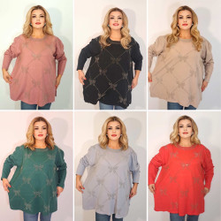 Светри жіночі БАТАЛ оптом SVET LANA 