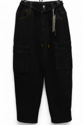 Джинсы юниор на флисе оптом 03854721 16-33