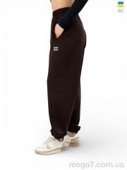 Спортивные брюки, Sport style оптом 1023MU шоколадний