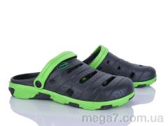 Кроксы, Inblue оптом Форсаж чол. чорний