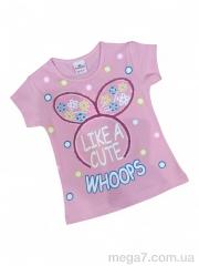 Футболка, Kids-modnik оптом --- 4084 св.рожевий