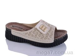 Шлепки, Sali-2 оптом 208-86 беж к.