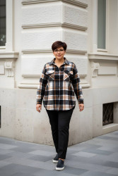 Рубашки женские БАТАЛ оптом 35184279 0022-73