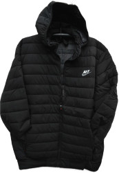 Куртки демисезонные мужские БАТАЛ (черный) оптом 59380671 2330-277