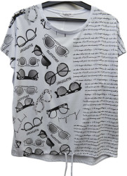 Футболки женские БАТАЛ оптом 67481325 1701-20