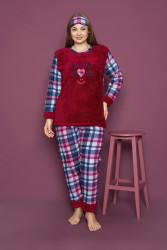 Ночные пижамы женские БАТАЛ оптом 38497105 02-4