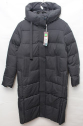 Куртки зимние женские ПОЛУБАТАЛ (серый) оптом 95087431 9006-4