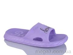 Шлепки, Inblue оптом DS68 бузок