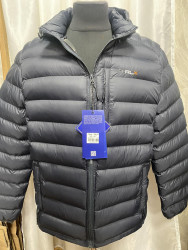 Куртки демисезонные мужские RLX БАТАЛ (серый) оптом 25136948 166-2-4