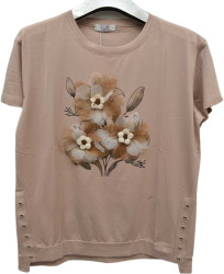 Футболки женские БАТАЛ оптом 41586320 766-288