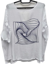 Футболки жіночі ПОЛУБАТАЛ оптом 