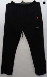 Спортивные штаны мужские (black) оптом 71069452 02-19