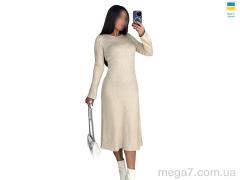 Платье, Mira оптом --- 5386 бежевий
