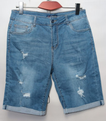 Шорты джинсовые женские VINDASION БАТАЛ оптом 03162497 C1052-25
