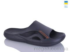 Шлепки, DeMur оптом 6131 сірий