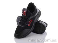 Кроссовки, Ok Shoes оптом C07 black-red