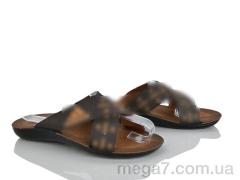 Шлепки, Makers Shoes оптом Ads корич.