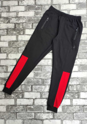 Спортивные штаны мужские (black) оптом 86492051 04-15