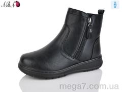 Ботинки, Aba оптом 60933 black