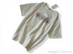 Футболка, Alisa Brand оптом 695 молочний