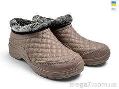 Галоши, Rai shoes оптом Б03 коричневий