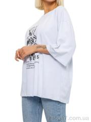 Футболка, Massmag оптом 2029 білий