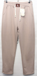Спортивные штаны женские БАТАЛ на меху оптом 18064925 DK1004-86
